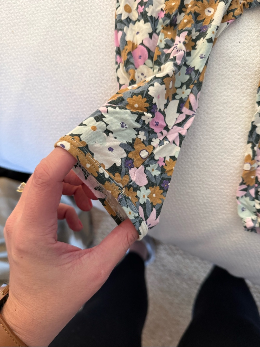 Magnetic Me Floral Ruffle Romper - Picture 3 of 4